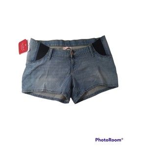 Under Belly Midi Maternity Jean Shorts - Isabel Maternity size 10